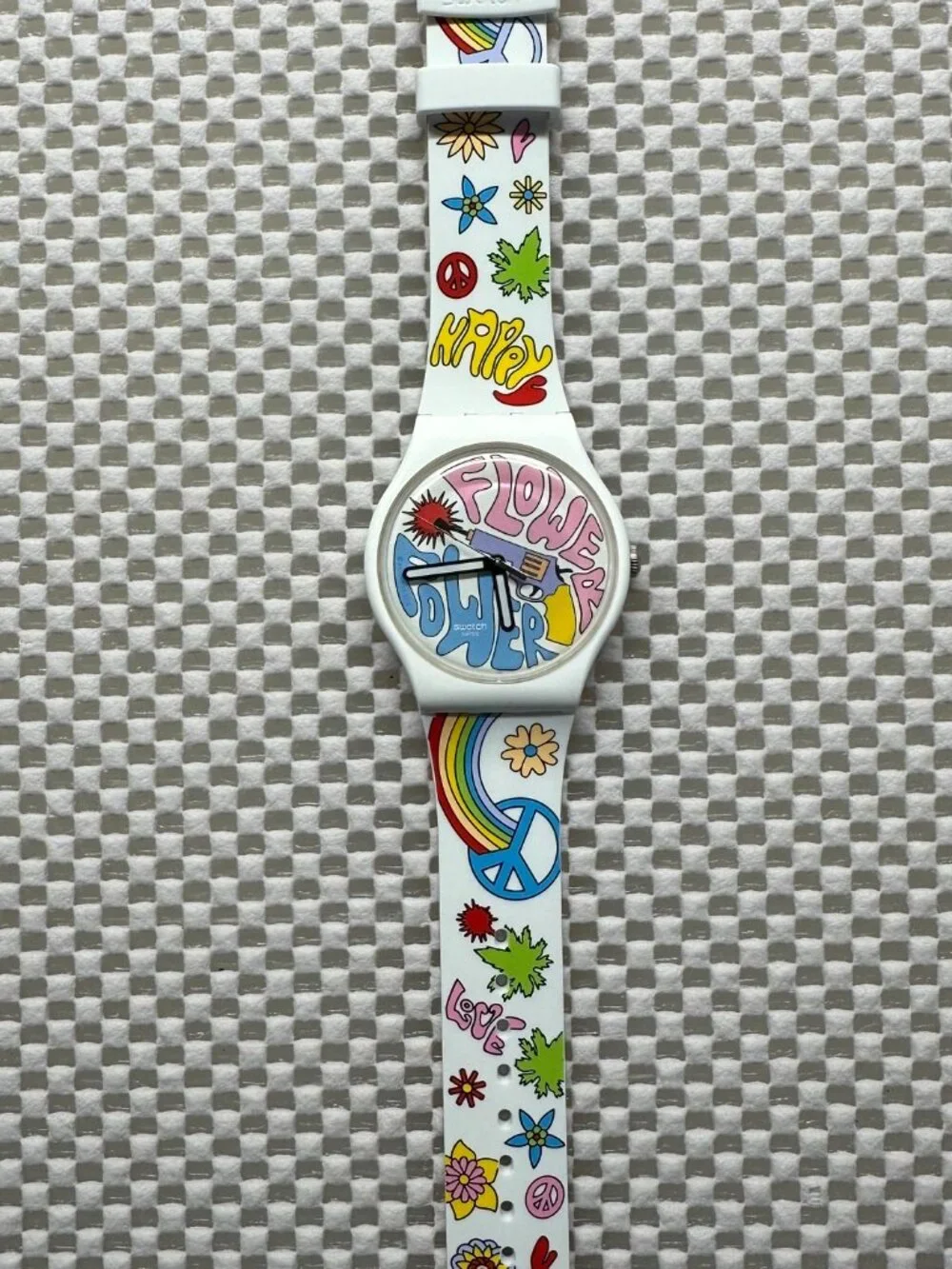Swatch Watch Power of Peace SO32W107 Contemporary
